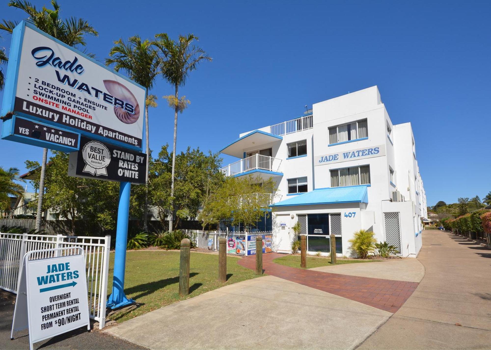 Jade Waters Luxury Apartments Hervey Bay Exteriör bild